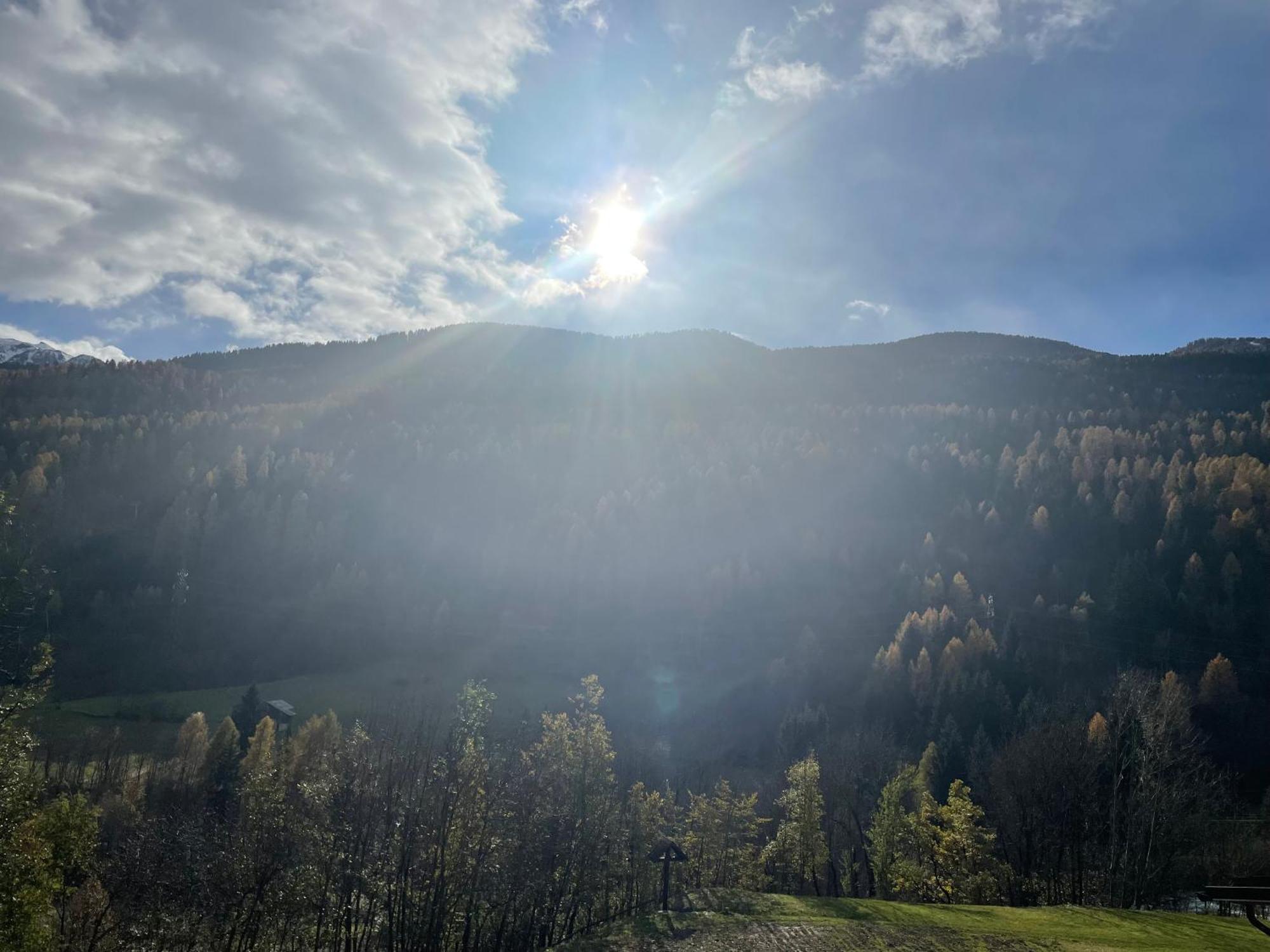 Ferienwohnung Casa Il Tramonto Val Di Sole Commezzadura Exterior foto